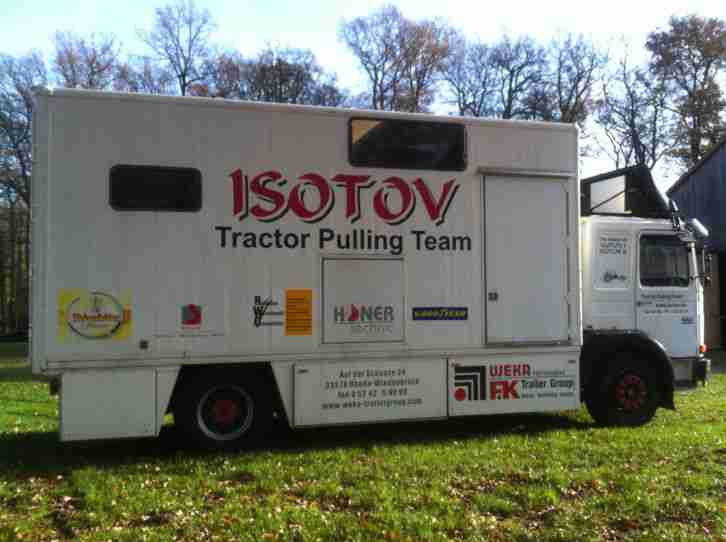 MAN 19-321 Unterflur mit Wohnmobilzulassung und 24 ton 3 Achsanhänger