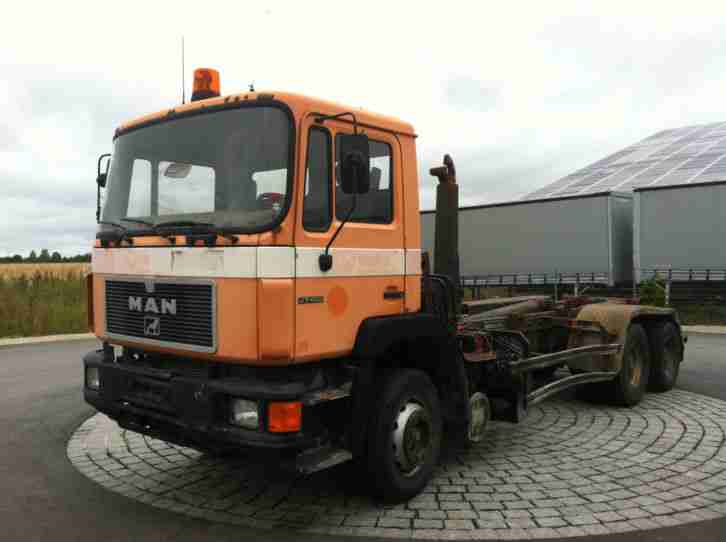 MAN 27.402 6X4 Blatt/Blatt Meiller Abrollkipper