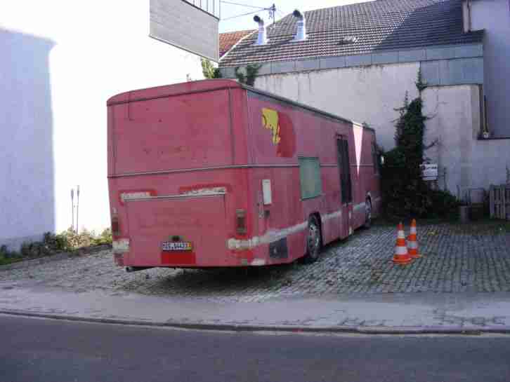 MAN Ex Bücherbus teilweise umgebaut zum Wohnmobil