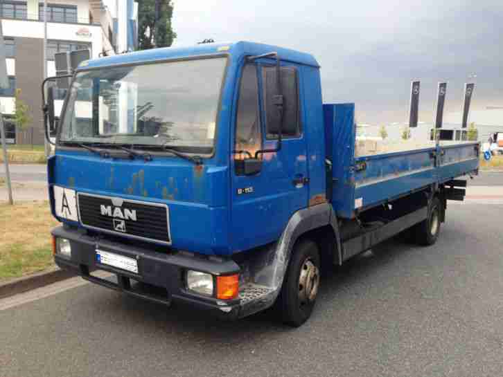 MAN L2000 8.113 7,5 T Pritsche TÜV 2/2016
