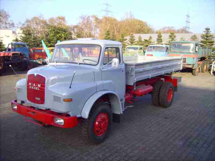 MAN Oldtimer 9.160 HAK, Bj.1970 Allrad Meiller Stahl 3