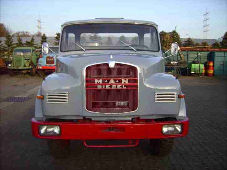 MAN Oldtimer 9.160 HAK, Bj.1970 Allrad-Meiller-Stahl-3-Seitenkipper restauriert