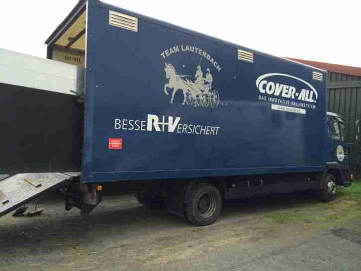 MAN Pferdetransporter für 3 4 Pferde und