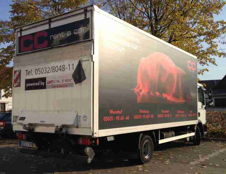 MAN TGL 8.180 7,5T LKW Möbeltransporter Koffer Aufbau Ladebordwand 97.000 Euro 5