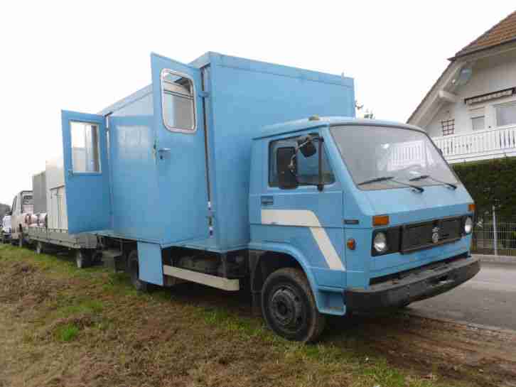 MAN VW 8.136 F 7,5T LKW ( Wohnmobil Zulassung ) Koffer Aufbau