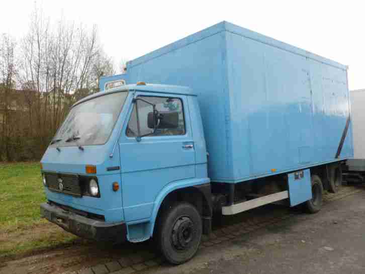 MAN VW 8.136 F 7, 5T LKW ( Wohnmobil Zulassung ) Koffer