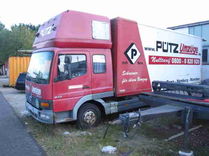 MB Atego 817, Motor überholt nur 30TKm, Gr. Kabine,