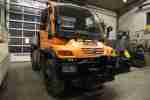 MB Unimog U400 mit Dücker Vorderachsverstärkung