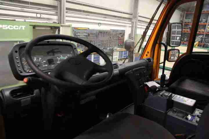 MB Unimog U400 mit Dücker Vorderachsverstärkung