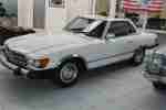 MERCEDES 380SL CABRIO 1 HAND 1985 WEISS TÜV NEU