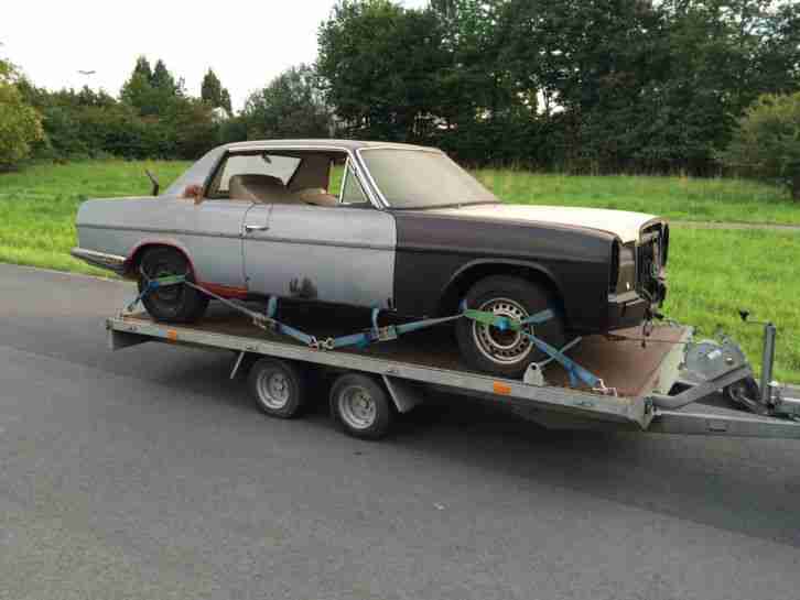 MERCEDES BENZ 250CE 8 AUS 1970 AUTOMATIK RESTAURATIONSBASIS GESCHWEIßT