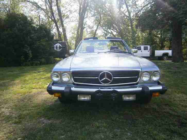 MERCEDES BENZ 380SL 1985 ORIGINALES AUTO AUS ERSTER HAND