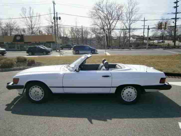 MERCEDES BENZ 560SL 1989 ROADSTER KINDERSITZ