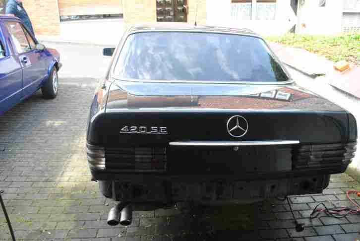 MERCEDES BENZ W126 420 SE LPG gasanlage klima EF.schiebed.sport auspuff