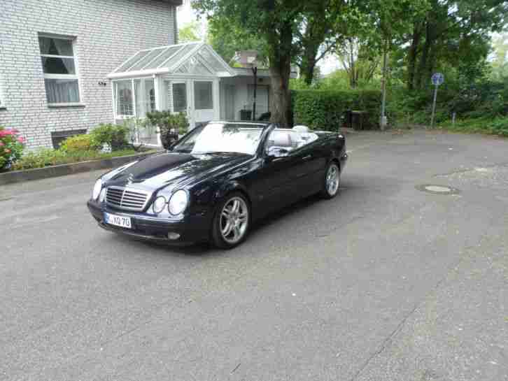 MERCEDES CLK 230 CABRIO AMG PACKET VOLL 18 AMG ALU