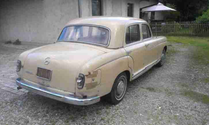 MERCEDES PONTON 220 S RESTAURATIONSOBJEKT
