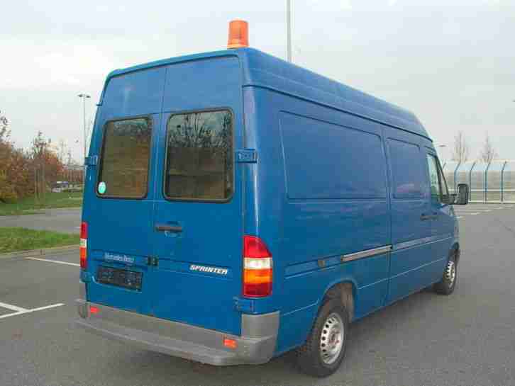 MERCEDES SPRINTER 210 D - DB SPRINTER LANG+HOCH- LKW- SCHECKHEFT-1.HAND-TÜV NEU