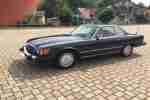 MERCEDES W107 560SL CABRIO 1987 SCHWARZ METALLIK