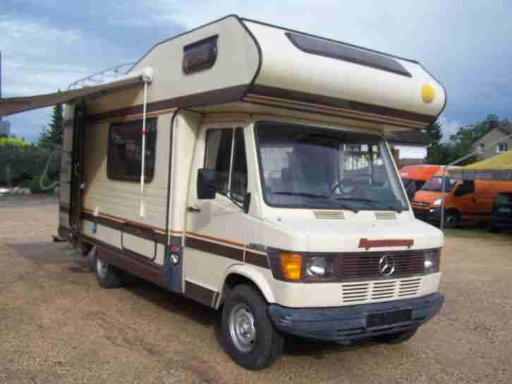 MERCEDES WOHNMOBIL MIT HYMER AUFBAU