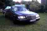 MERCEDES w140 3.2L 235P.S. SCHWARZ MET.