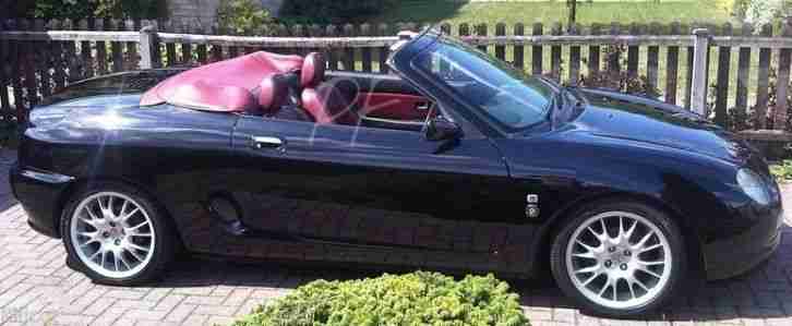 MG Cabrio MGF Sondermodell 75th VVC 145PS Schwarz