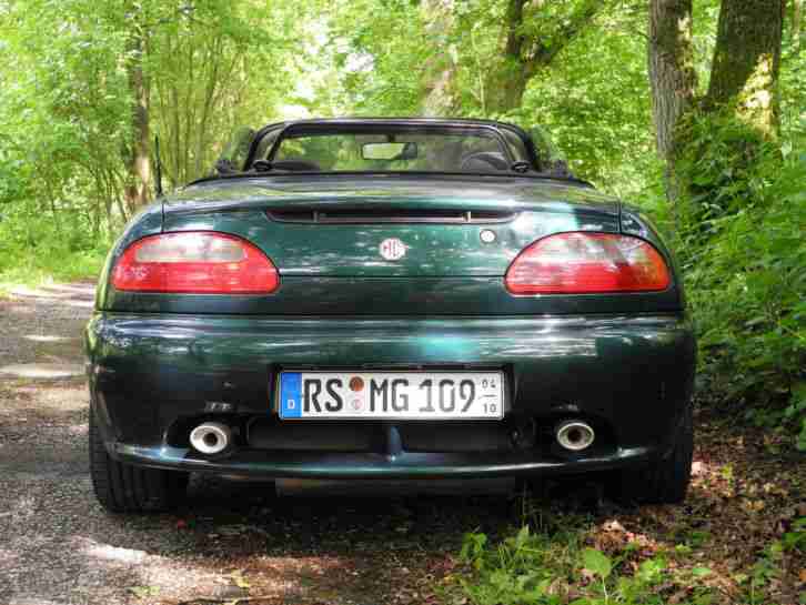 MG MGF 1,8i, 120PS, dunkelgrünmetallic, TÜV 08.2016