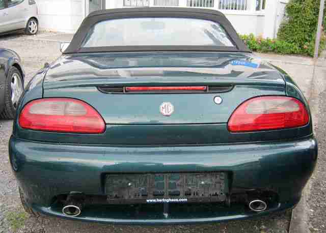 MG MGF 1.8i Cabriolet - Duplex Auspuffanlage