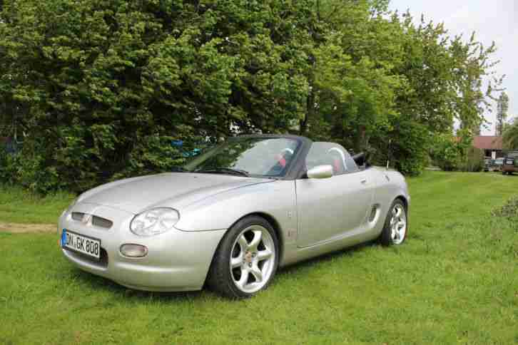 MG MGF VVC Cabrio Sportwagen 145 PS Lederausstattung