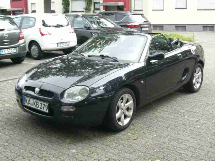 MG MGF stepspeed Klimaanlage, schwarzes Leder