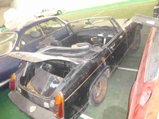 MG Midget 70Jahre Restaurationsobjekt