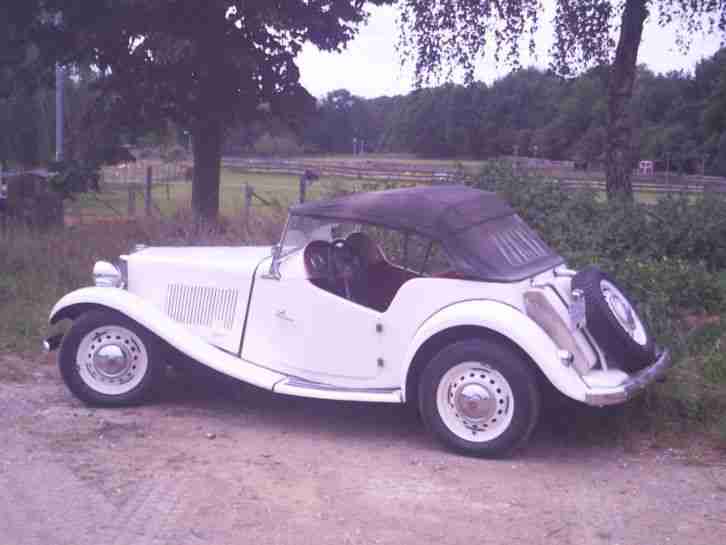 MG TD2 von 1953 "matching numbers"