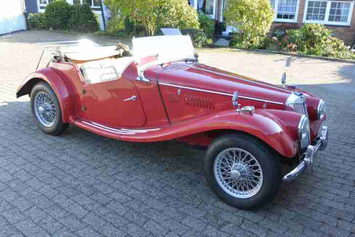 MG TF 1250 XPAG Motor 1954 selten Cabrio