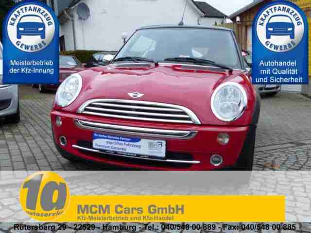 MINI CABRIO One 2.Hd TÜV AU NEU Leder Klima