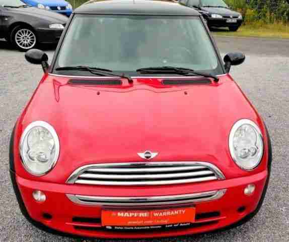 MINI Cooper 1.6 Seven Klima GlasSchiebedach 1.Hand Al