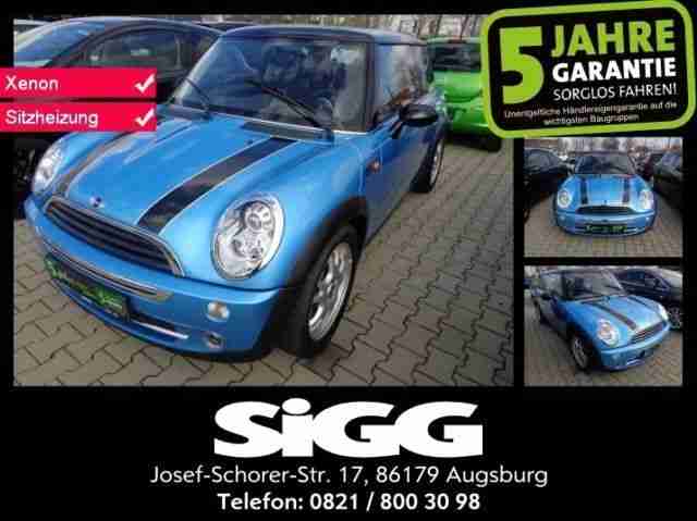 Cooper 1.6 Xenon Sportsitze SD Sitzh.