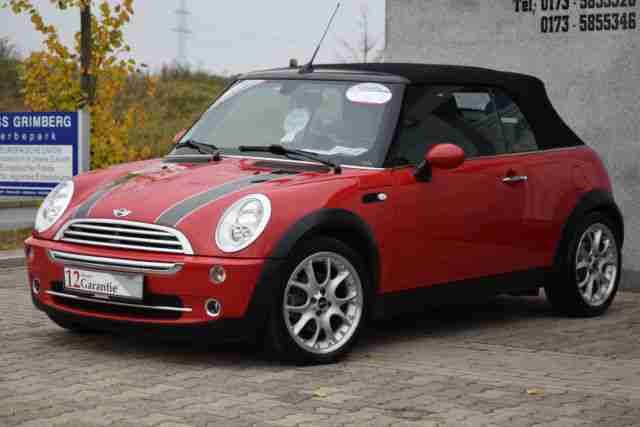 MINI Cooper CABRIO-Chrom Line-Chrono Paket-LEDER