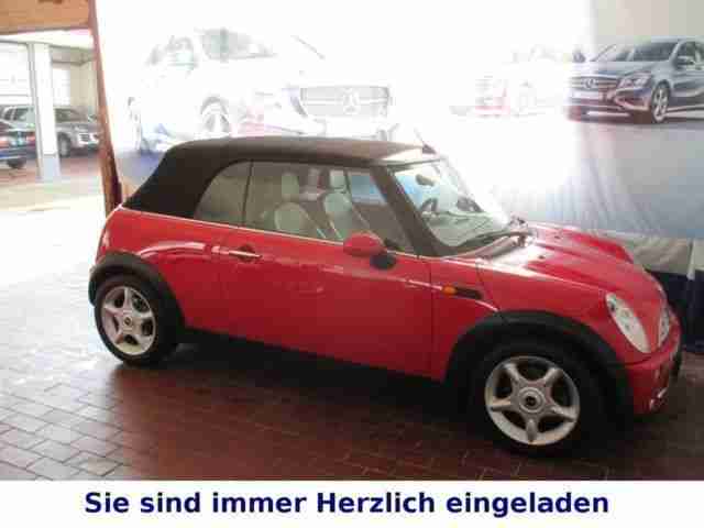 MINI Cooper Cabrio Leder-Klima- 1 Hand-Chili-Xenon-