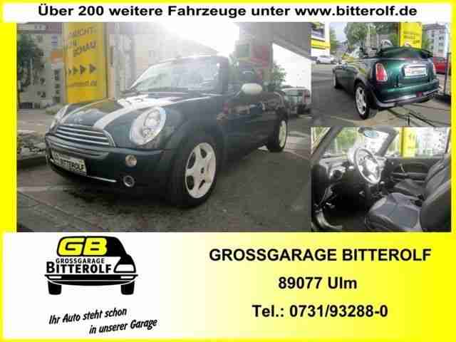 Cooper Cabrio SHZ Klima PDC Alu