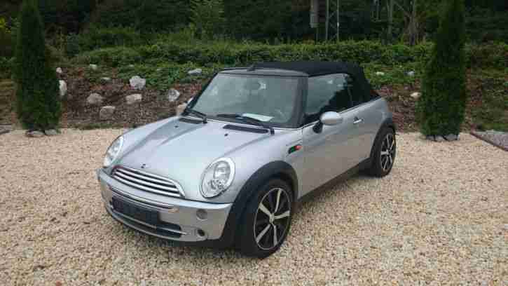 Cooper Cabrio mit dezentem Tuning, Alufelgen, PDC,