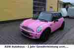 Cooper Neu pink foliert 17 Aluradsatz neu
