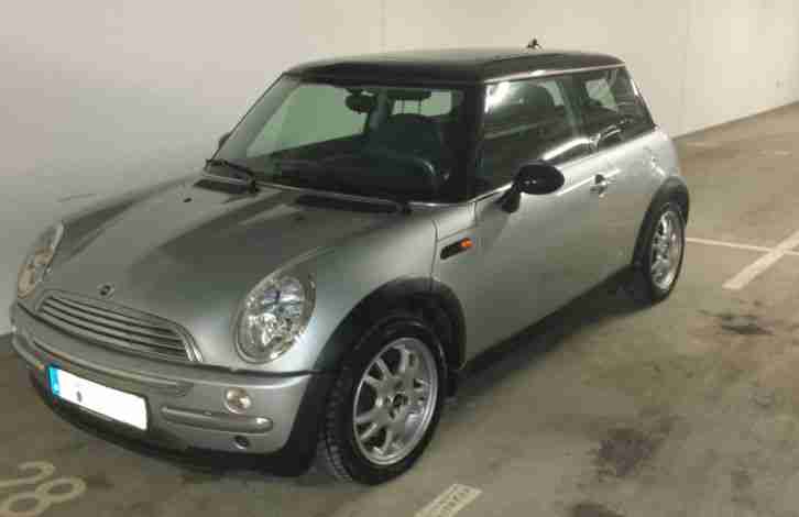 MINI Cooper Pepper Lederaustattung Klimaautomatik BJ:2003 HU:09/2016 KM: 102 Tsd