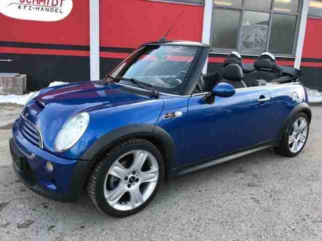 Cooper S Cabrio Xenon Vollleder PDC 17 Zoll Alu