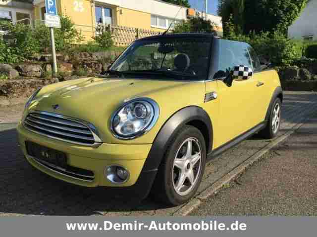 MINI Mini Cooper Cabrio"1.Hand"Top Zustand"