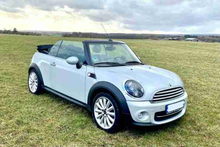 MINI Mini Cooper Cabrio NAVI KLIMA weiß-metallic R57