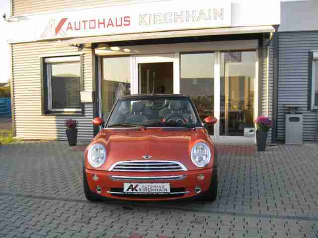 Cooper Cabrio mit LM Felgen TOP gepflegt