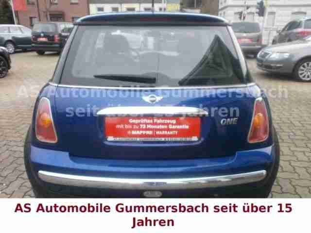 MINI Mini One 2.HAND-KLIMA-EURO 4-TÜV+AU:NEU