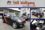 black red CooperS Umbau Panorama Leder SHZ