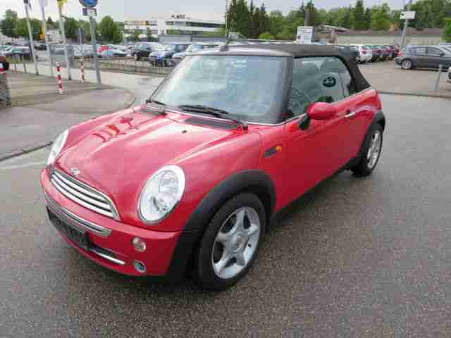 Cooper Cabrio Chili Leder Sportsitze PDC SHZ