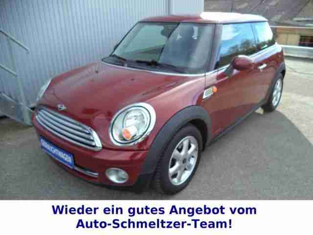 MINI ONE 1.4 1. Hand Klima ALU 6 Gang 8 fach bereift