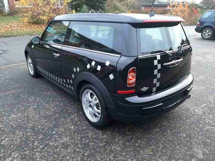 MINI ONE CLUBMAN 1,6, TÜV NEU EZ 2011, KLIMA, SCHECKHEFT 8FACH BEREIFT, 6GANG